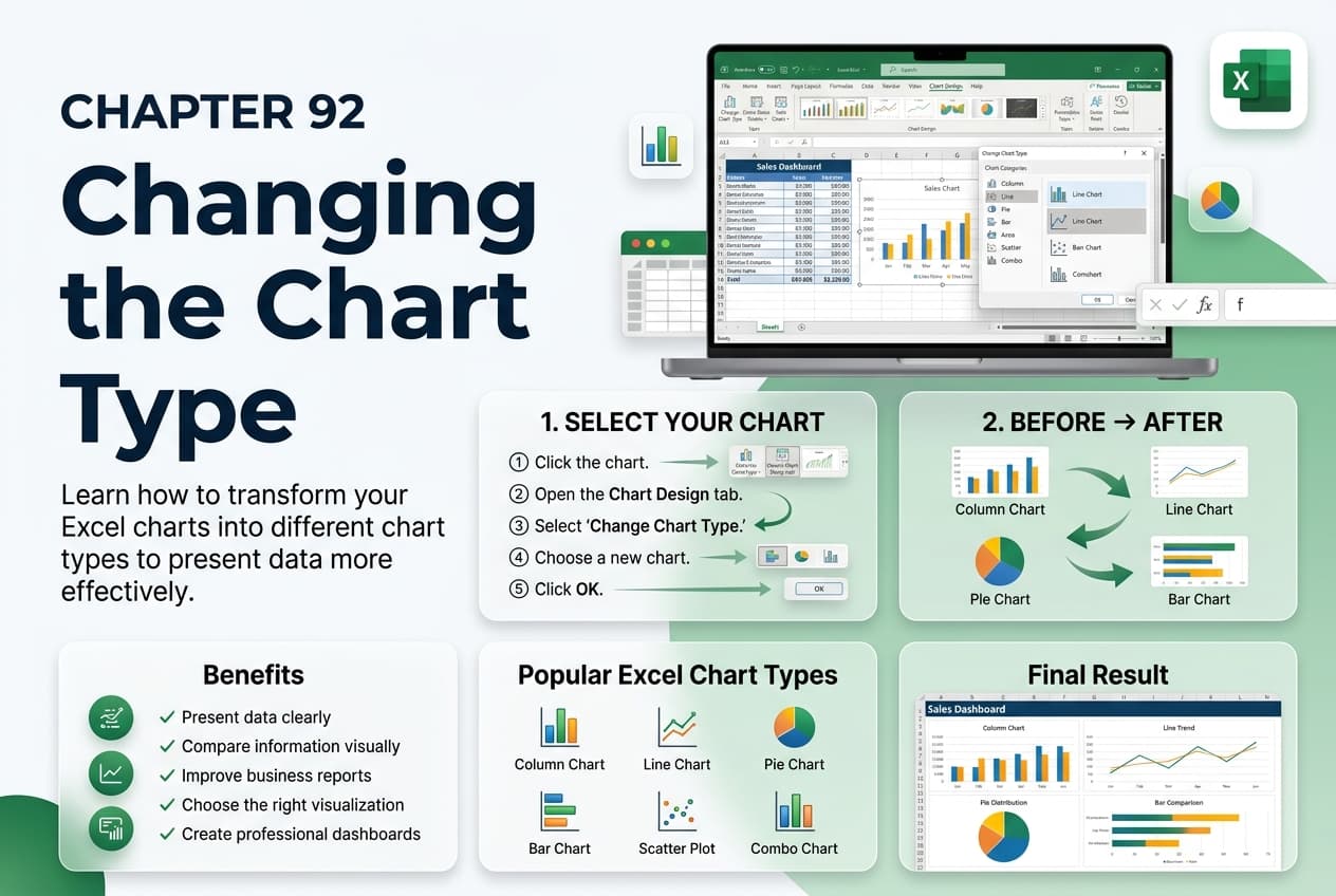 Chapter 92: Changing the Chart Type